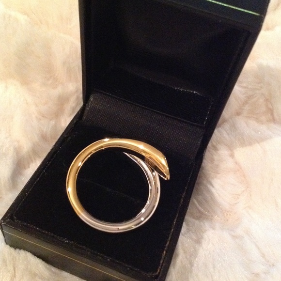 HLM designer gold and silver ring - Picture 4 of 6
